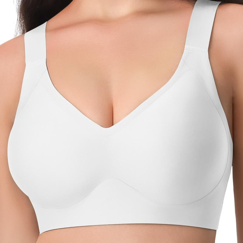 Seamless Bras for Women Wireless T-Shirt Bra plus Size Bralette with Removable Pad Comfort Womenswear Comfortable