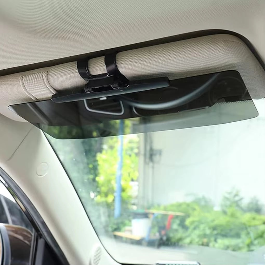 Universal HD Car Sun Visor Extensions Anti-Dazzle Anti-Uv Polarized Sunshade Plate Clear Vision Suvs Trucks Accessories