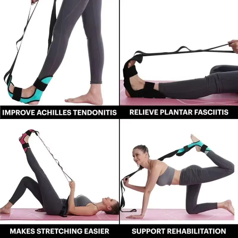 FlexiStretch Therapy Band Indicates therapeutic benefits alongside flexibility.